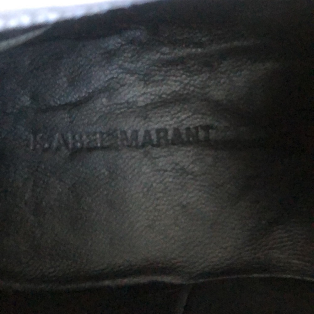 ISABEL MARANT Slip On Sneaker w/Logo, Suede & Neoprene 36/6 - Picture 10 of 10